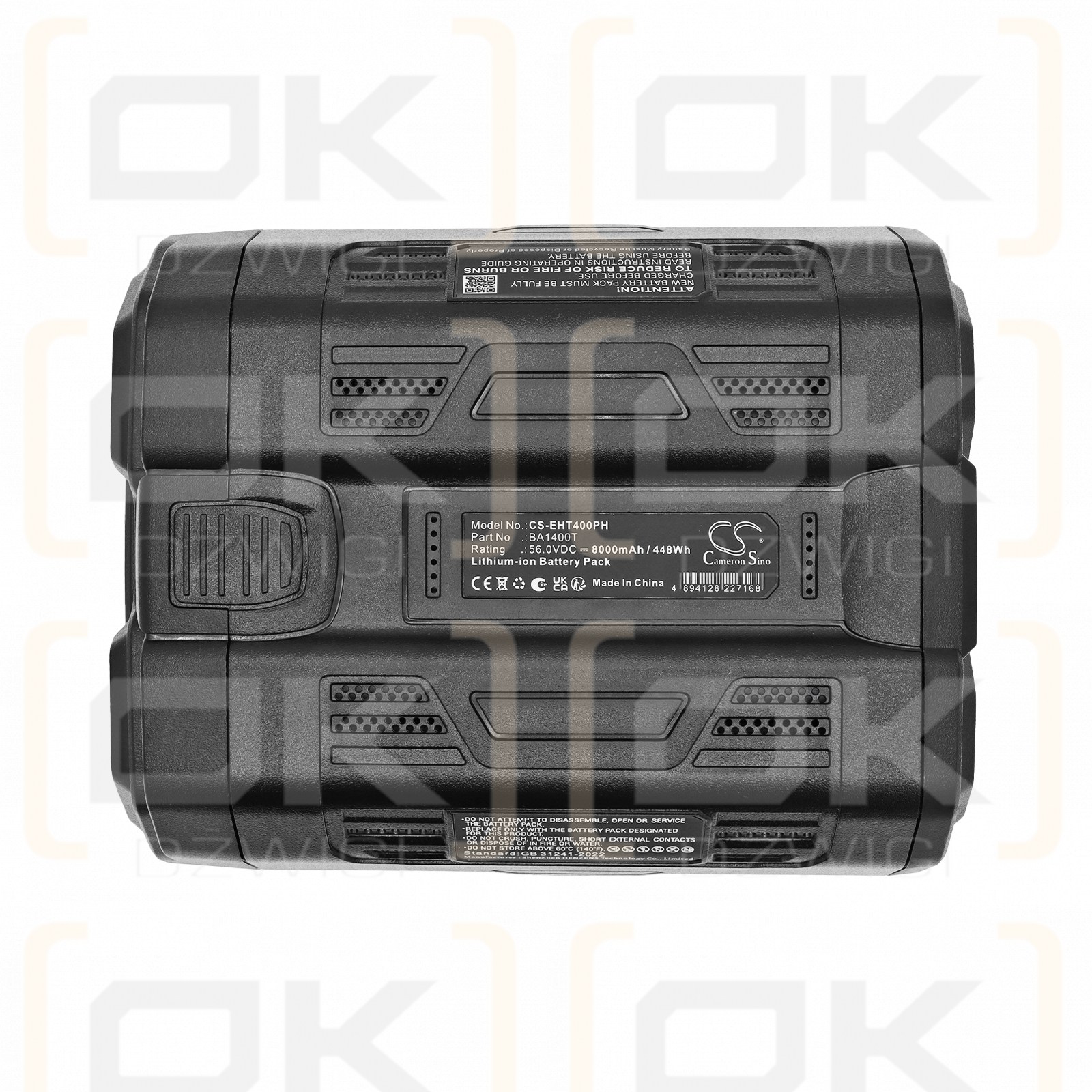 Batería de repuesto para EGO ST1521 / BA1400T 8000mAh Li-ion 56V (Cameron Sino)