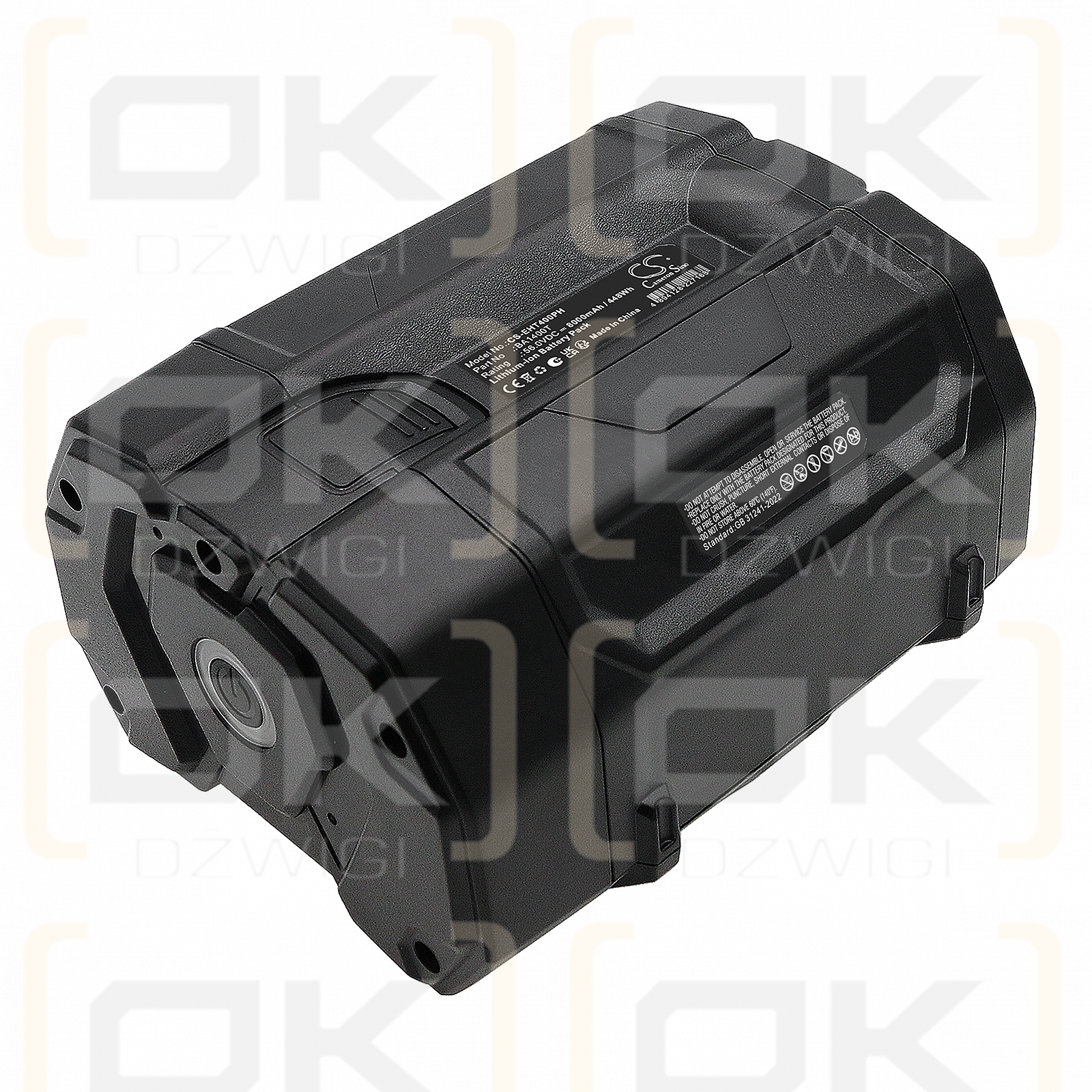 Ersatzakku für EGO ST1521 / BA1400T 8000mAh Li-Ion 56V (Cameron Sino)