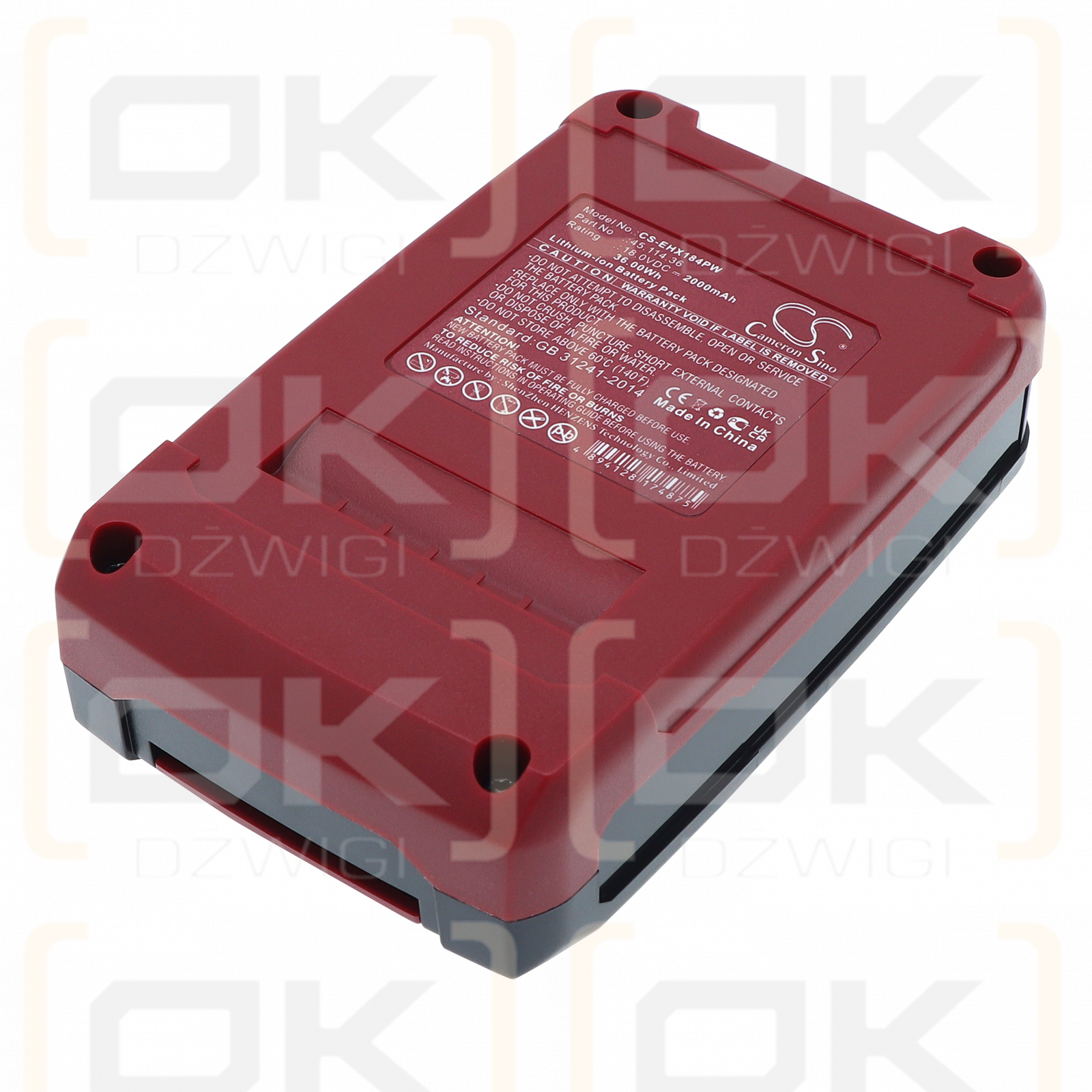 Kraftixx KX-ARM 1832 / 4514071 2000 mAh Li-ion 18 V (Cameron Sino)