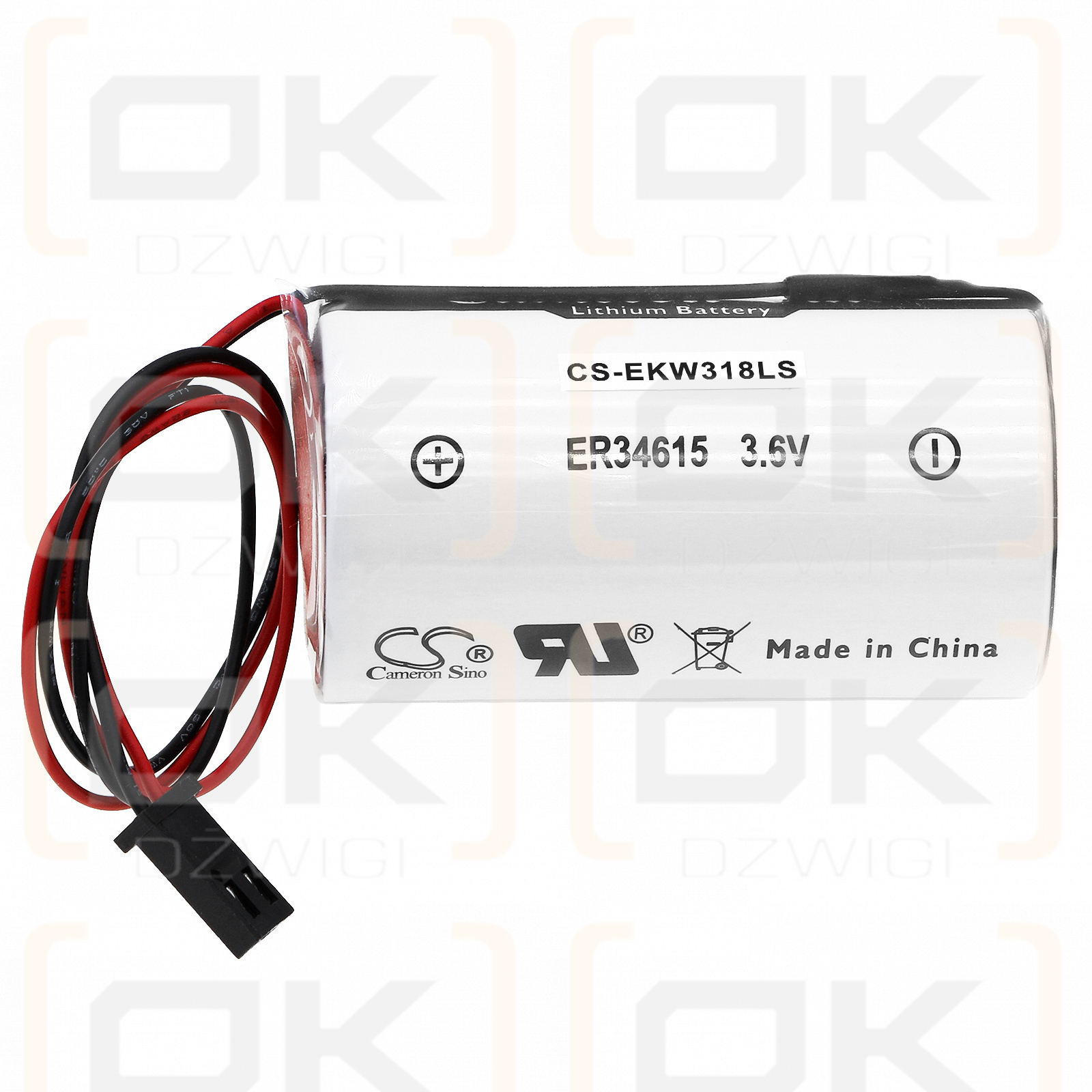 Pila / 3401111-01 14500mAh Li-SOCl2 3.6V (Cameron Sino)