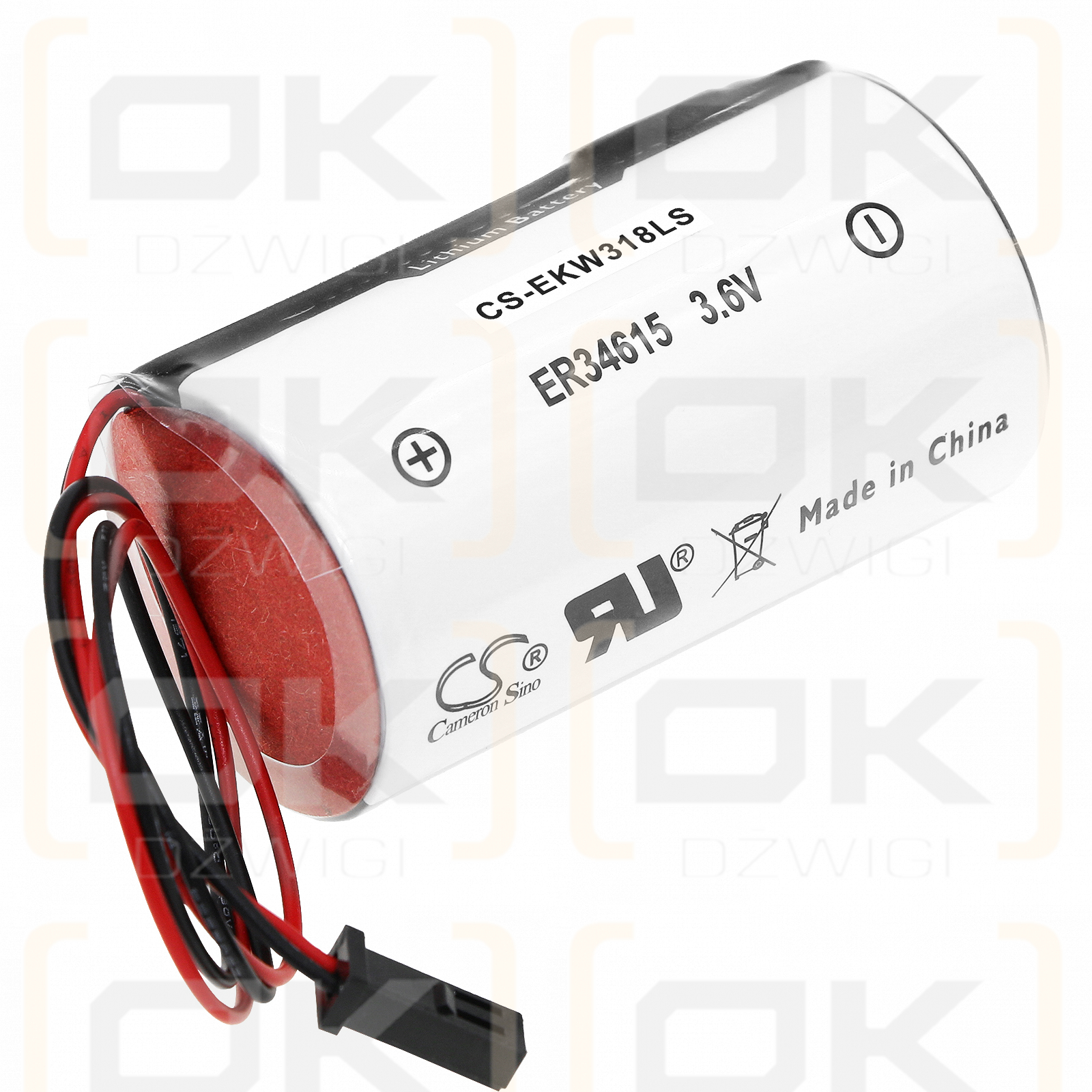 Pila / 3401111-01 14500mAh Li-SOCl2 3.6V (Cameron Sino)