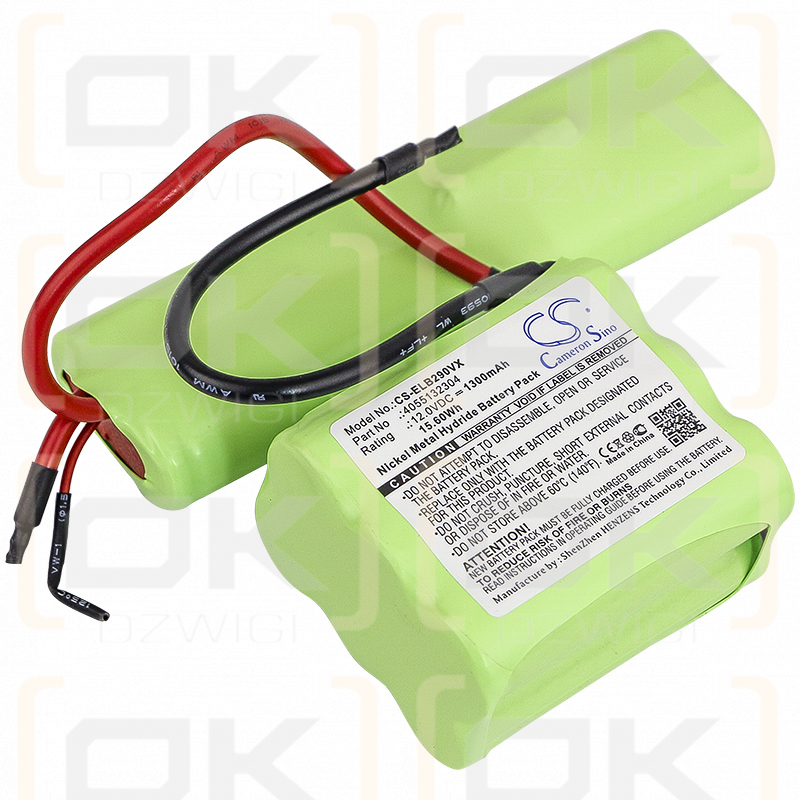 Electrolux ZB2955P / 4055132304 1300 mAh Ni-MH 12,0 V (Cameron Sino)