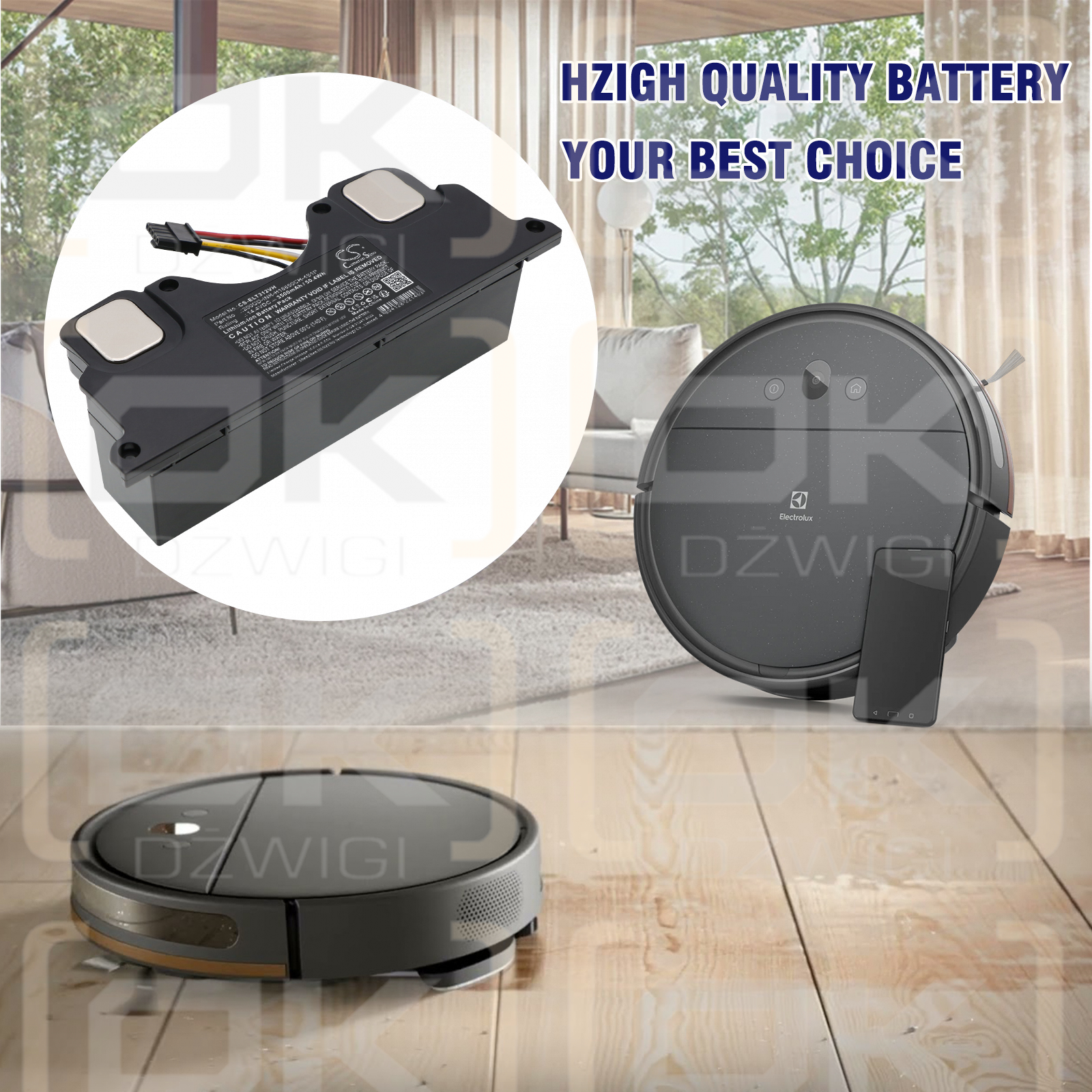 Electrolux Ultimatehome 300 / 200GD-INR-H18650CH-4S1P 3500mAh Li-ion 14.4V (Cameron Sino)
