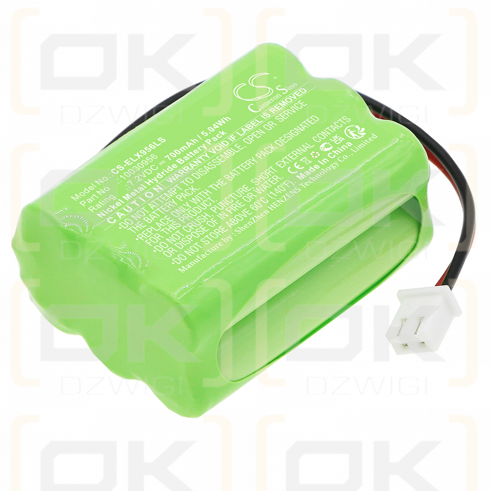 ESYLUX SC/C / 10030956 700mAh Ni-MH 7.2V (Cameron Sino)