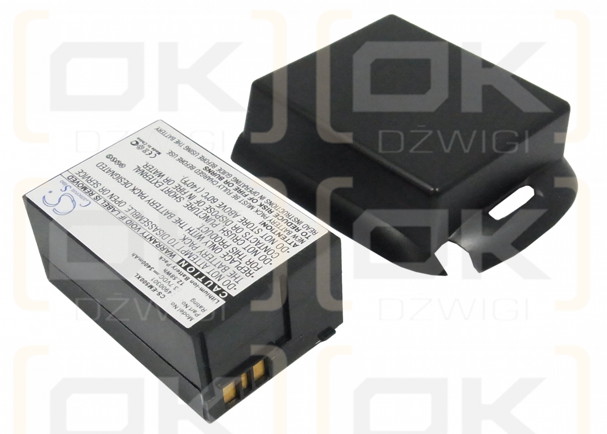 Batería de repuesto para E-TEN G500+ / 4900301, 3400 mAh, iones de litio, 3,7 V (Cameron Sino)