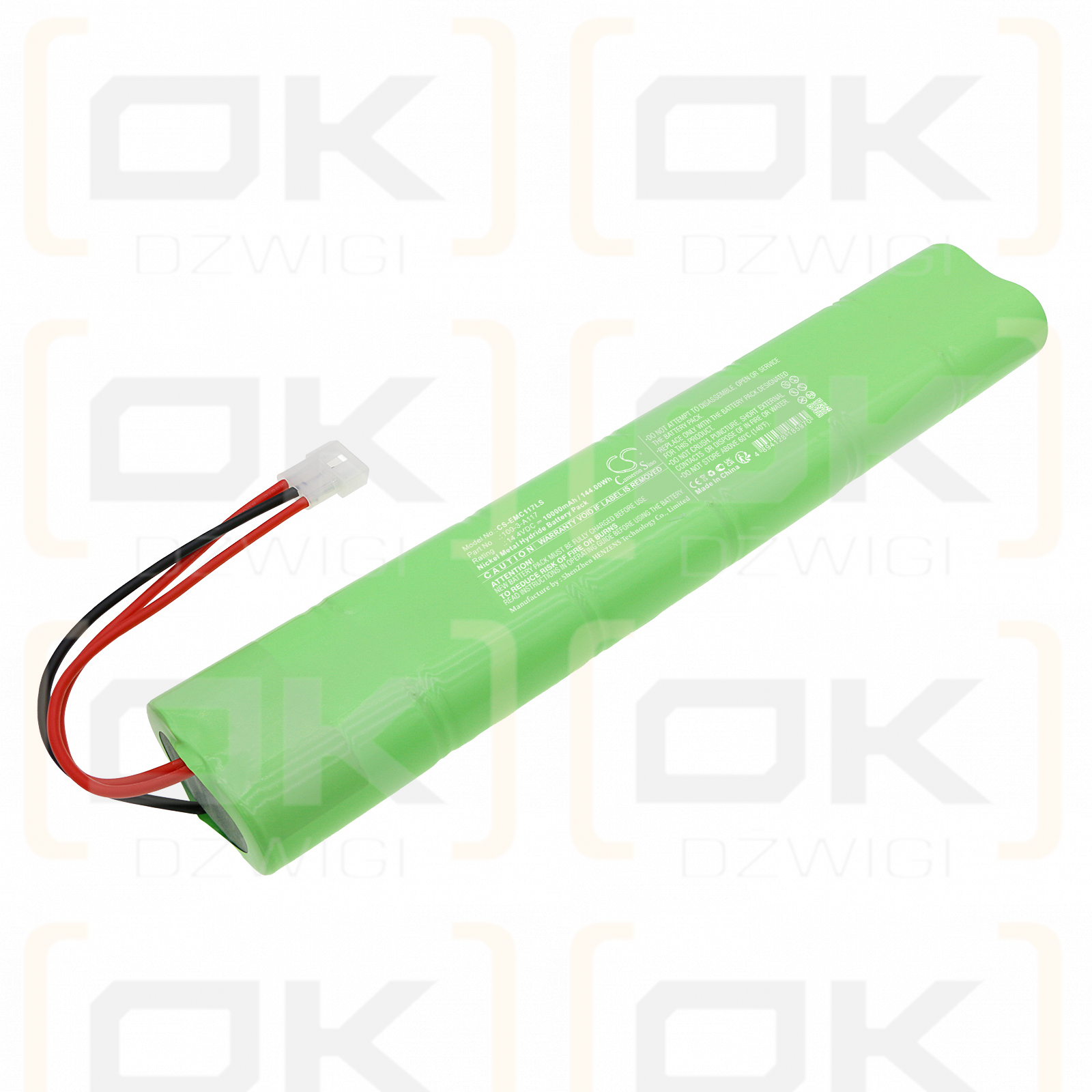 Lithonia 100-3-A117 10000mAh Ni-MH 14.4V (Cameron Sino)