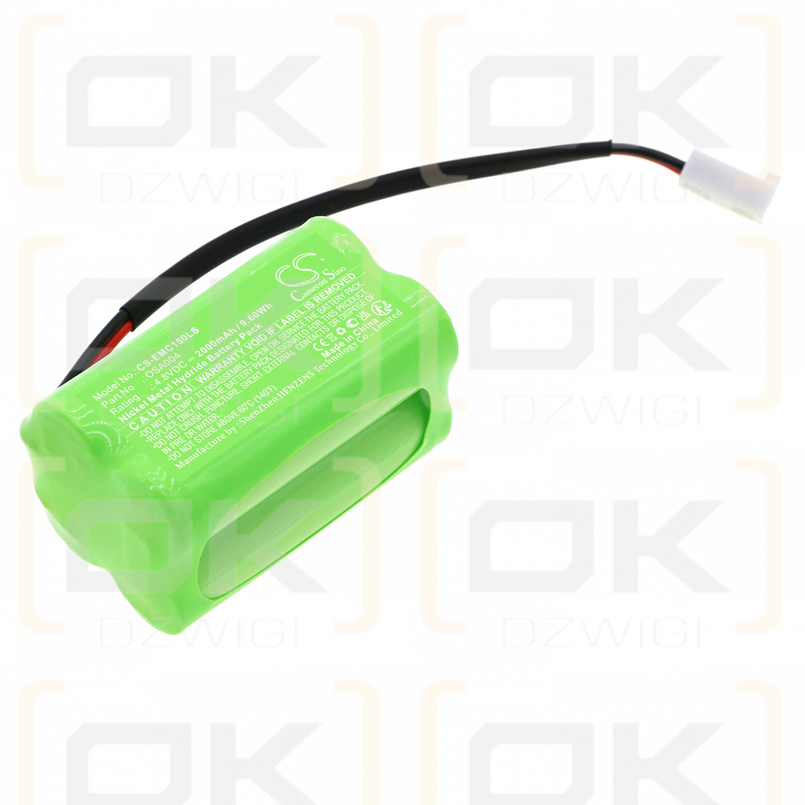 OSI / OSA004 2000 mAh Ni-MH 4,8 V (Cameron Sino)