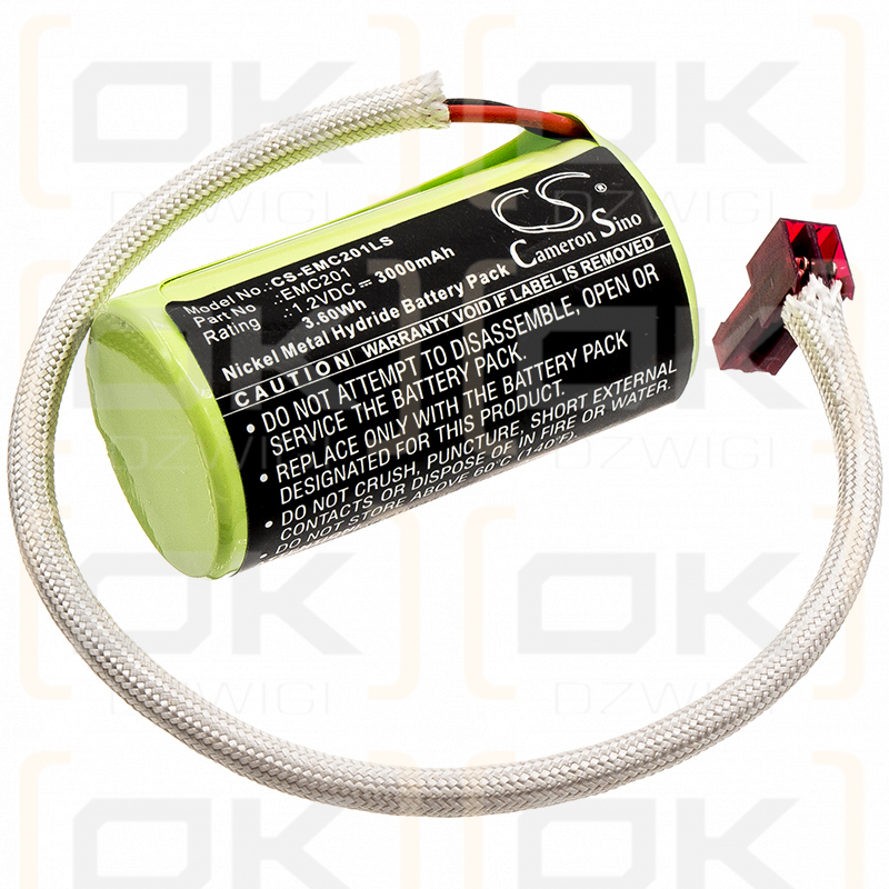 Lithonia OSA212 3000mAh Ni-MH 1.2V (Cameron Sino)