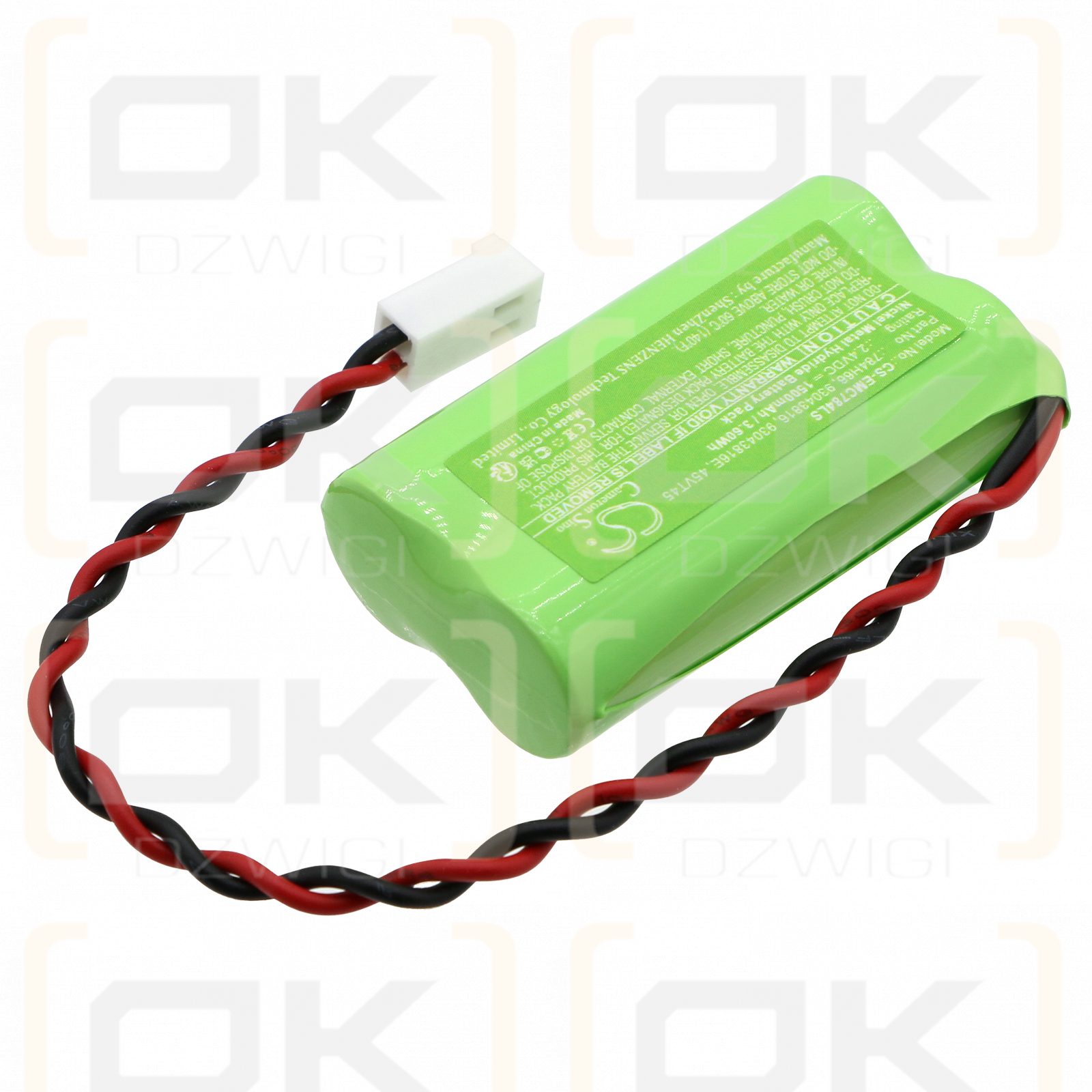 DUAL-LITE SESRWNE / 784H66 1500mAh Ni-MH 2.4V (Cameron Sino)