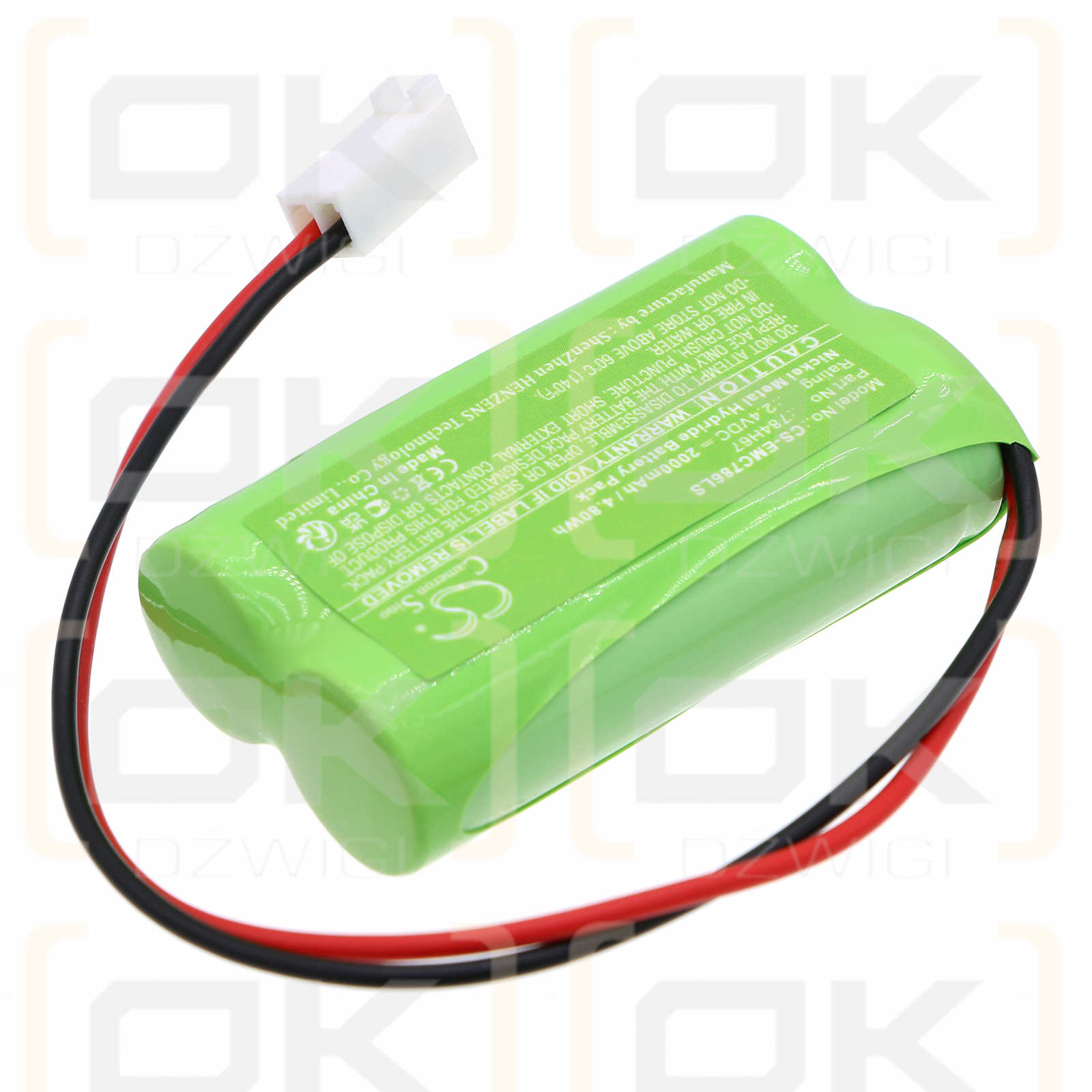 DUAL-LITE EV4DI-02L / 784H67 2000 mAh Ni-MH 2,4 V (Cameron Sino)