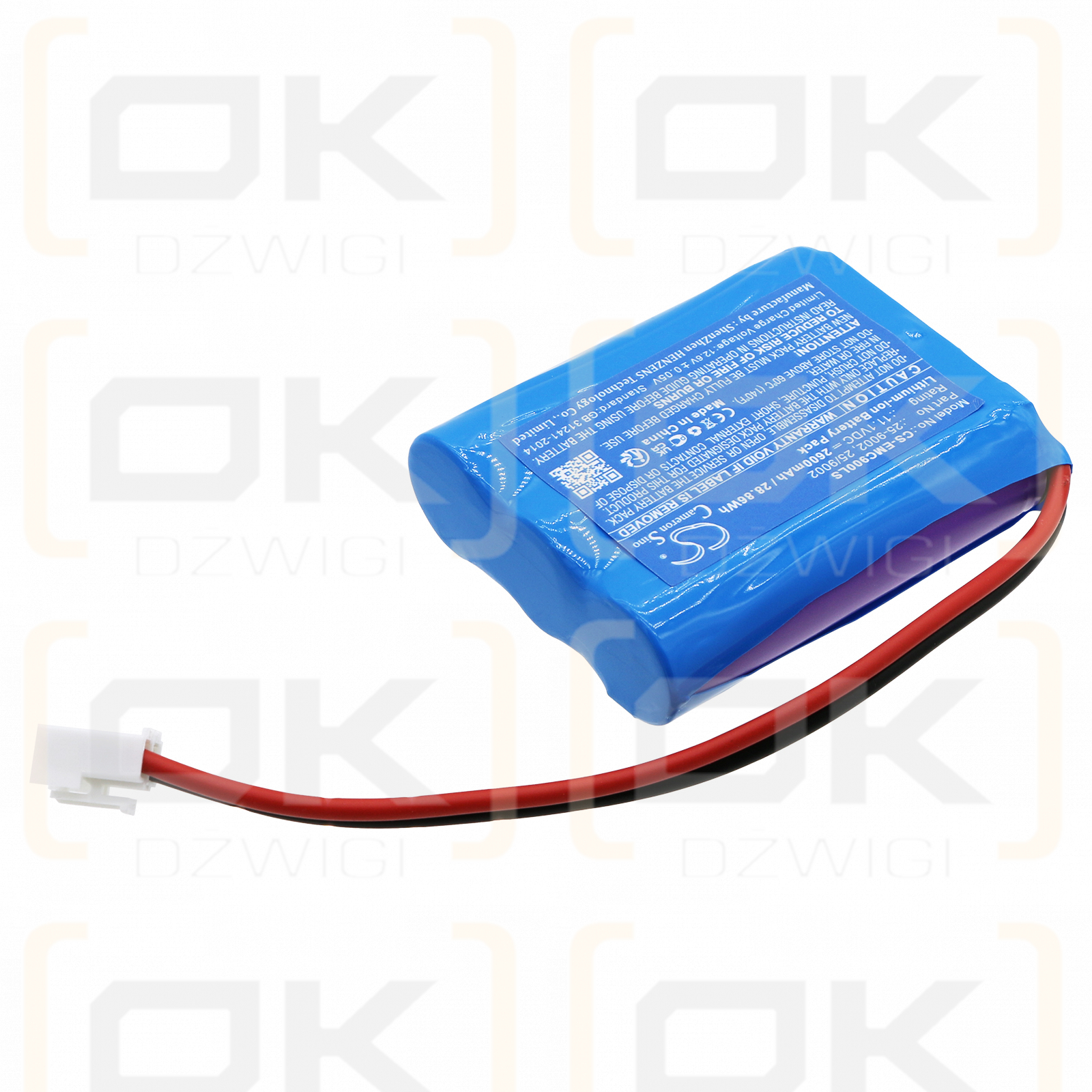 SATCO/NUVO Freedom Notfallleuchte (25-9002) / 25-9002 2600 mAh Li-Ion 11,1 V (Cameron Sino)