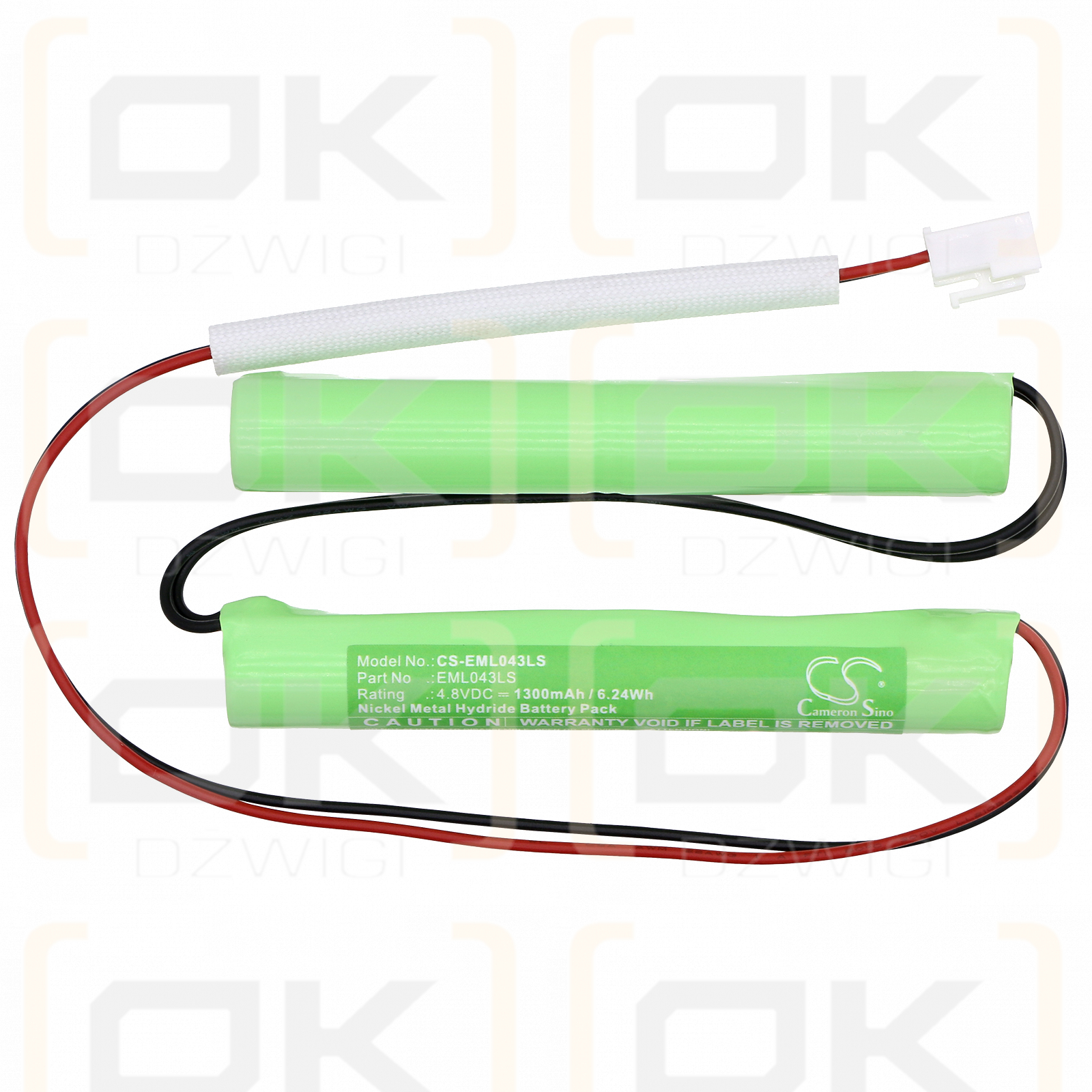  1300mAh Ni-MH 4.8V (Cameron Sino)