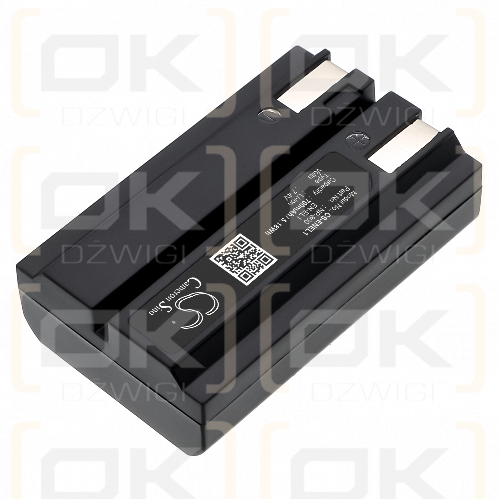 NIKON E880 / EN-EL1 700mAh Li-ion 7.4V (Cameron Sino)