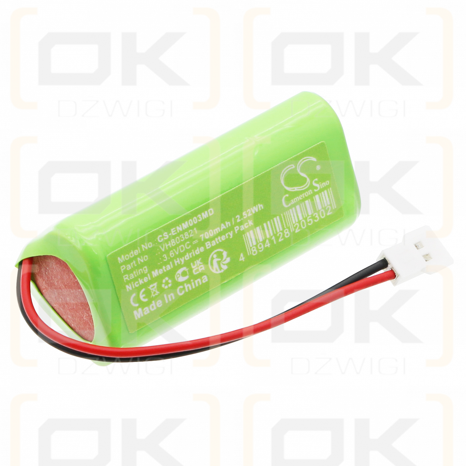 IONYX Endy 6200 / VH803821 700 mAh Ni-MH 3,6 V (Cameron Sino)