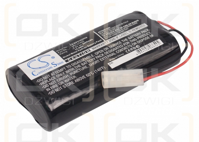 Euro Pro Shark XBV1925 / VAC-V1925 3000mAh Ni-MH 4.8V (Cameron Sino)