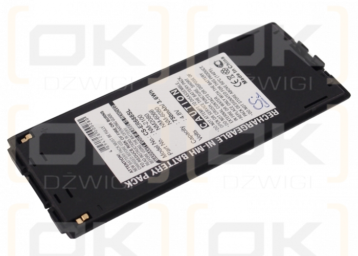 Batería de repuesto para Sony Ericsson GA628, 750 mAh Ni-MH 4,8 V (Cameron Sino)