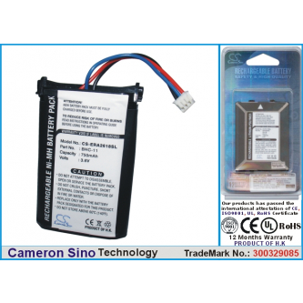 Batería de repuesto para Sony Ericsson A3618 / BHC-11 750 mAh Ni-MH 3.6 V (Cameron Sino)