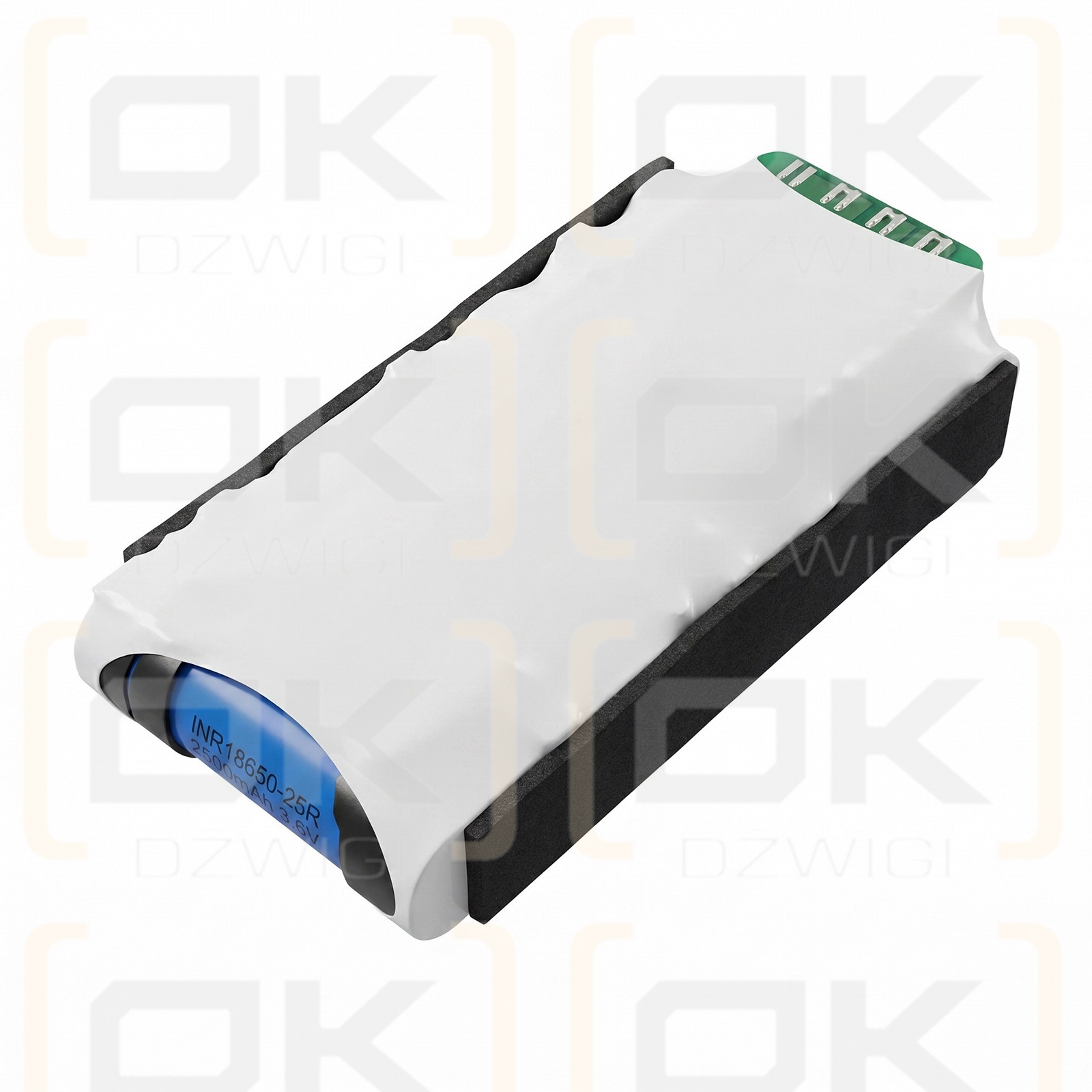 Ersatzakku für Eureka NEC285GR / NEC280TI 2000mAh Li-Ion 25,2V (Cameron Sino)