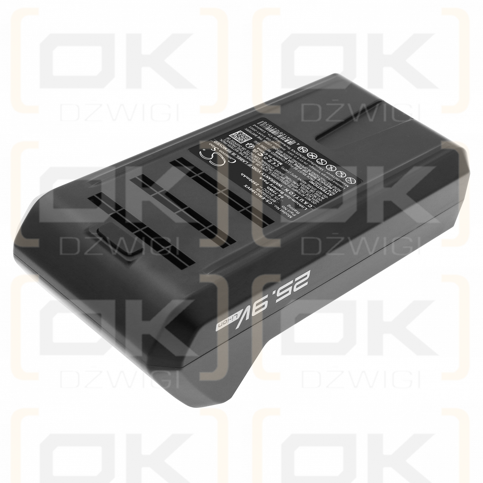 Eureka Stylus Elite Anti-Tangle / BP25925B 2500mAh Li-ion 25.9V (Cameron Sino)