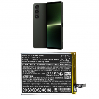 Sony Xperia 1 VI 5G / SNYSHD4 4850mAh Li-Polymer 3.89V (Cameron Sino)