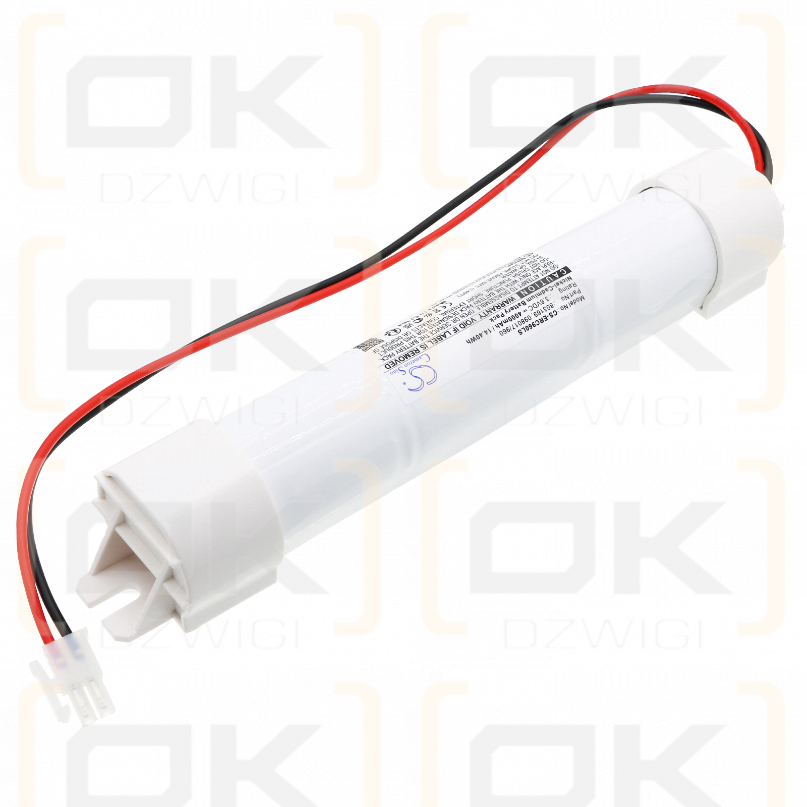 ERC COMBITRONIC Notlichtsystem / 098017/960 4000mAh Ni-CD 3,6V (Cameron Sino)