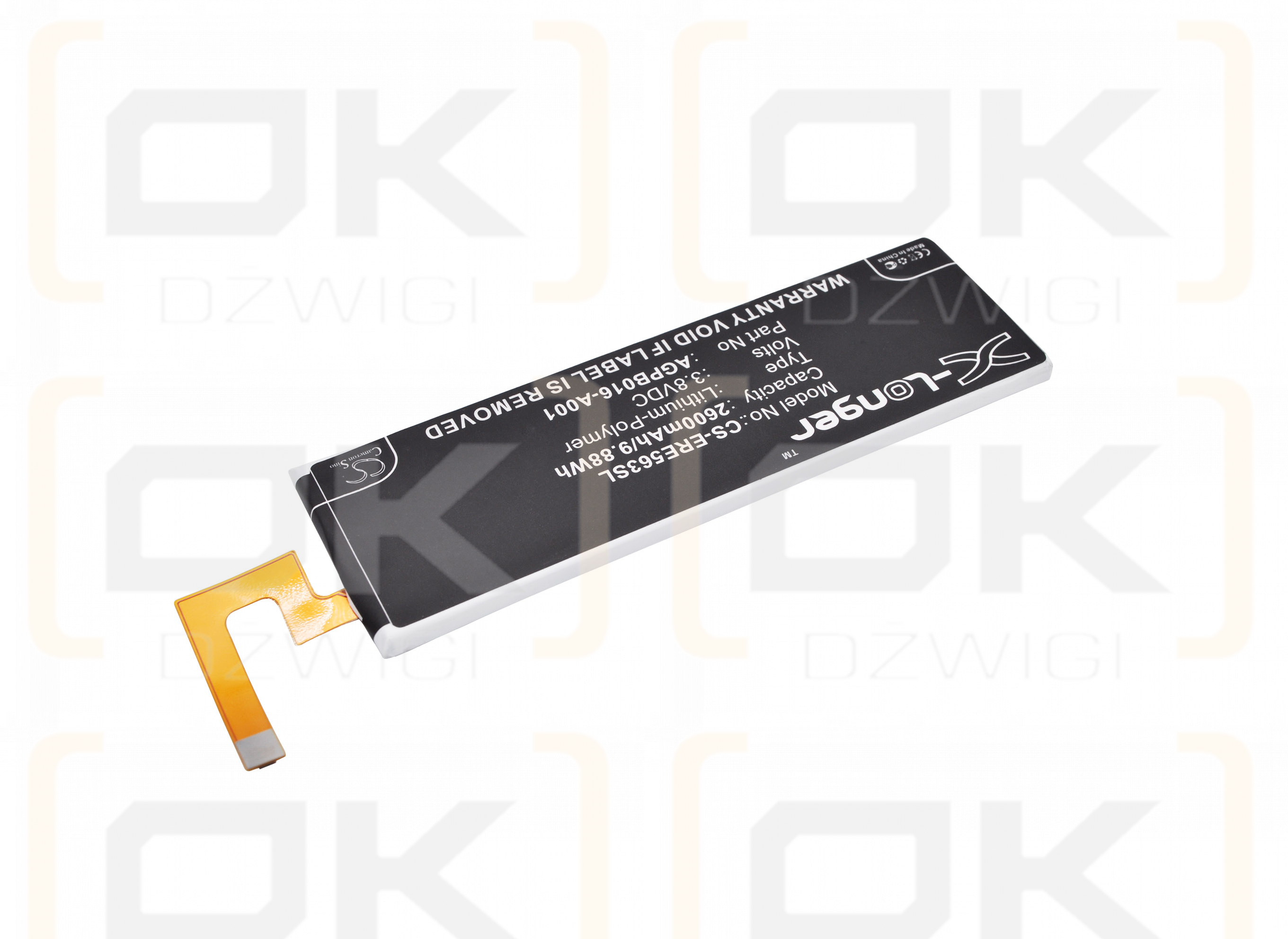 Sony Ericsson E5643 / AGPB016-A001 2600mAh Li-Polímero 3.8V (Cameron Sino)