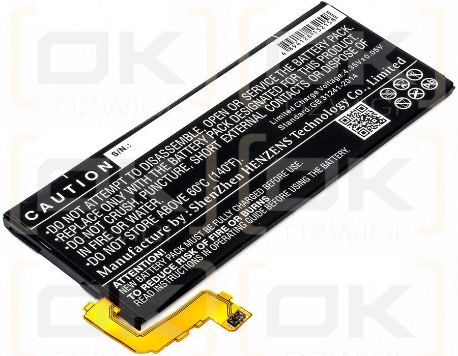 Sony Maple DS / LIP1642ERPC 3200 mAh Li-Polymer 3,8 V (Cameron Sino)