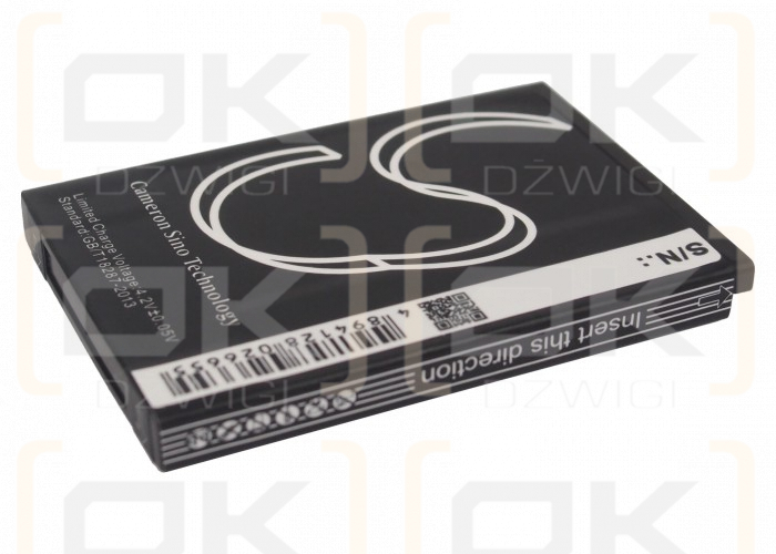 Batería de repuesto para Sony Ericsson J132i / BST-42, 700 mAh, iones de litio, 3,7 V (Cameron Sino)