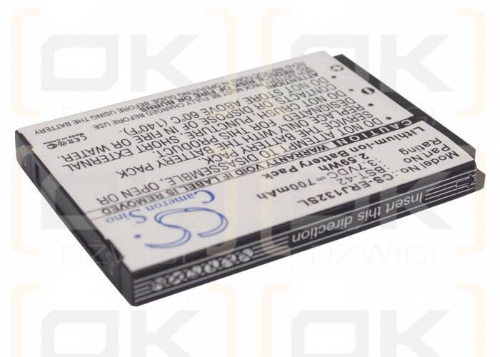 Batería de repuesto para Sony Ericsson J132i / BST-42, 700 mAh, iones de litio, 3,7 V (Cameron Sino)