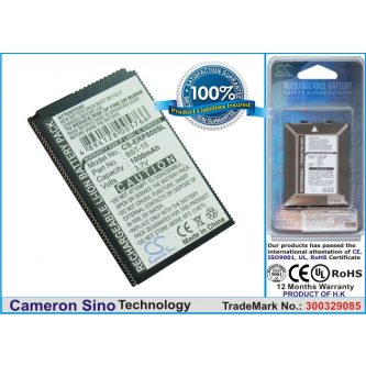 Batería de repuesto para Sony Ericsson Z1010 / BST-15, 1000 mAh, iones de litio, 3,7 V (Cameron Sino)