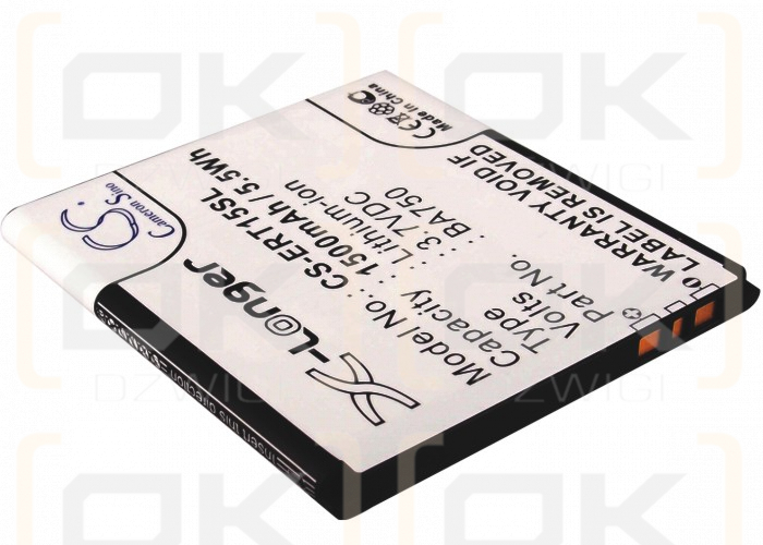 Sony Ericsson LT18I / BA750 1500 mAh Li-Ion 3,7 V (Cameron Sino)