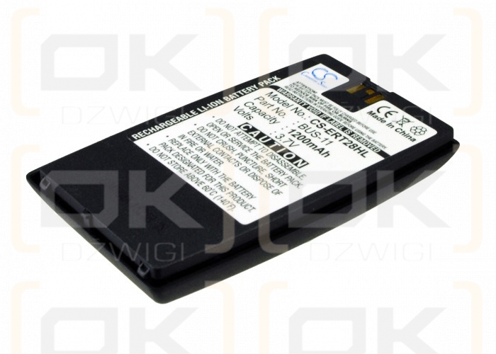Batería de repuesto para Sony Ericsson T28Z / BUS-11, 1200 mAh, iones de litio, 3,7 V (Cameron Sino)