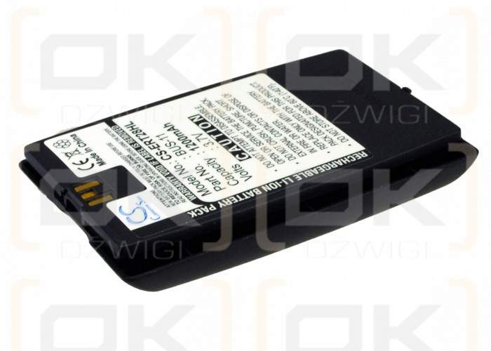 Batería de repuesto para Sony Ericsson T28Z / BUS-11, 1200 mAh, iones de litio, 3,7 V (Cameron Sino)
