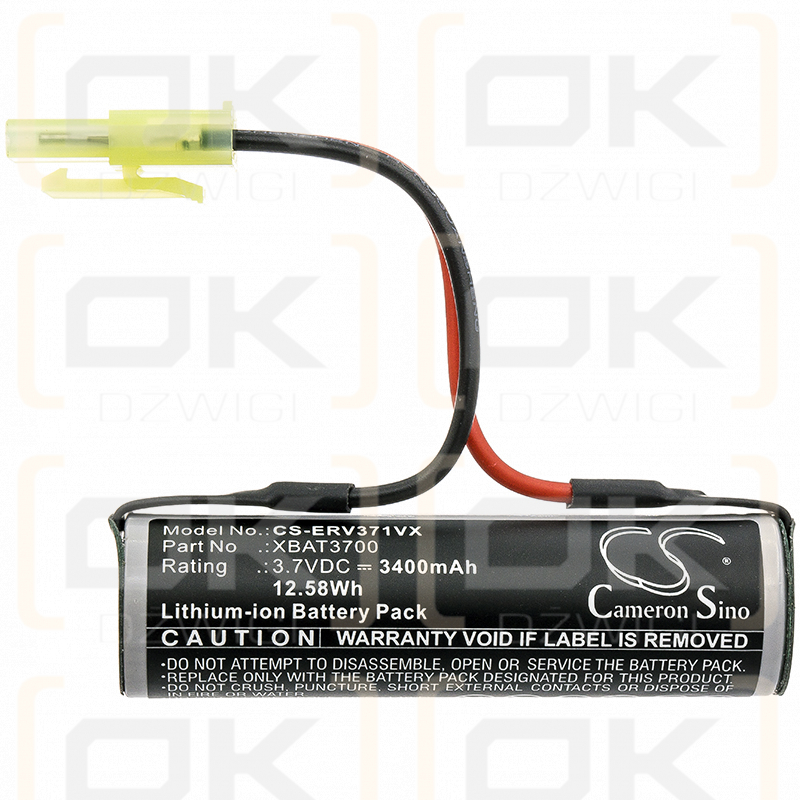 Shark V3700UK Typ 1 / XBAT3700 Typ 1 3400 mAh Li-Ion 3,7 V (Cameron Sino)