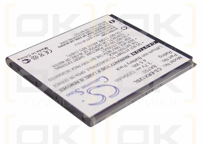 Sony Ericsson Xperia Sola / BA750 1200 mAh Li-Ion 3,7 V (Cameron Sino)