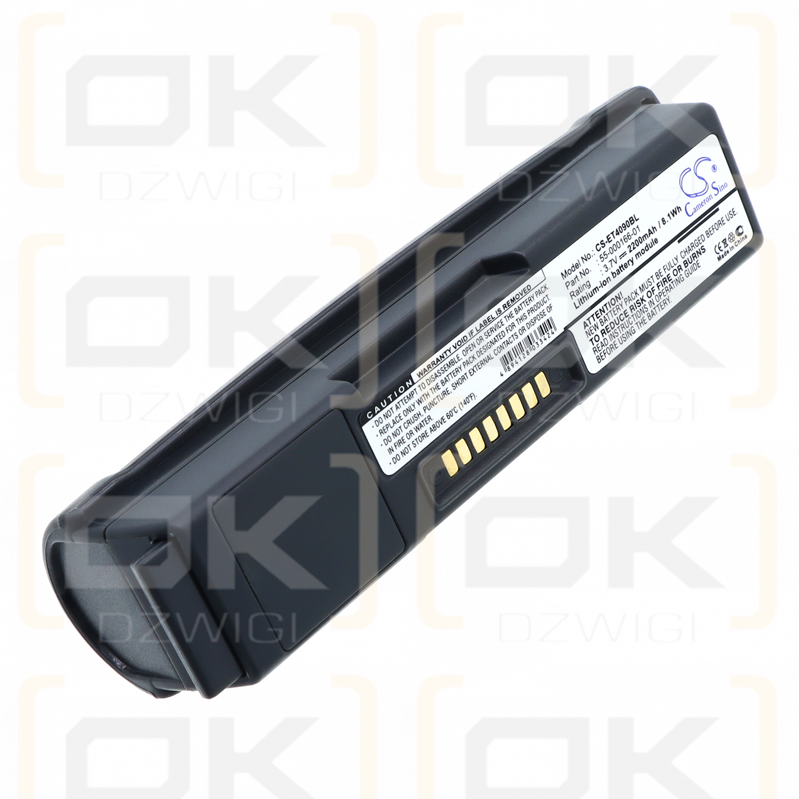 Referenz WT-4090OW / 55-000166-01 2200 mAh Li-Ionen 3,7 V (Cameron Sino)