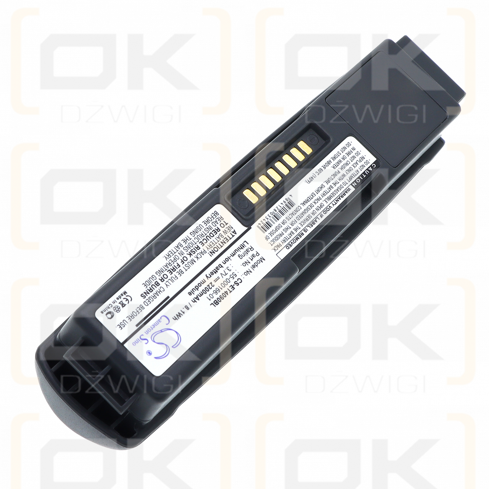 Referenz WT-4090OW / 55-000166-01 2200 mAh Li-Ionen 3,7 V (Cameron Sino)