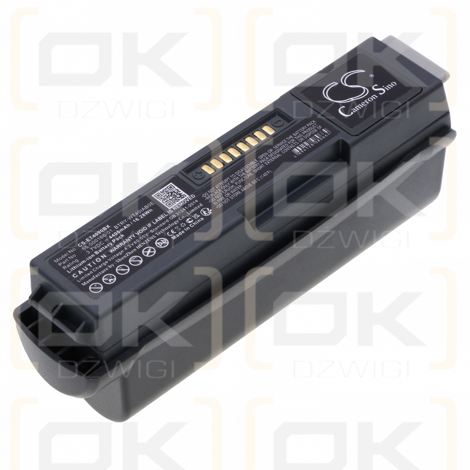 Referencia WT-4090OW / 55-000166-01 4400mAh Li-ion 3.7V (Cameron Sino)