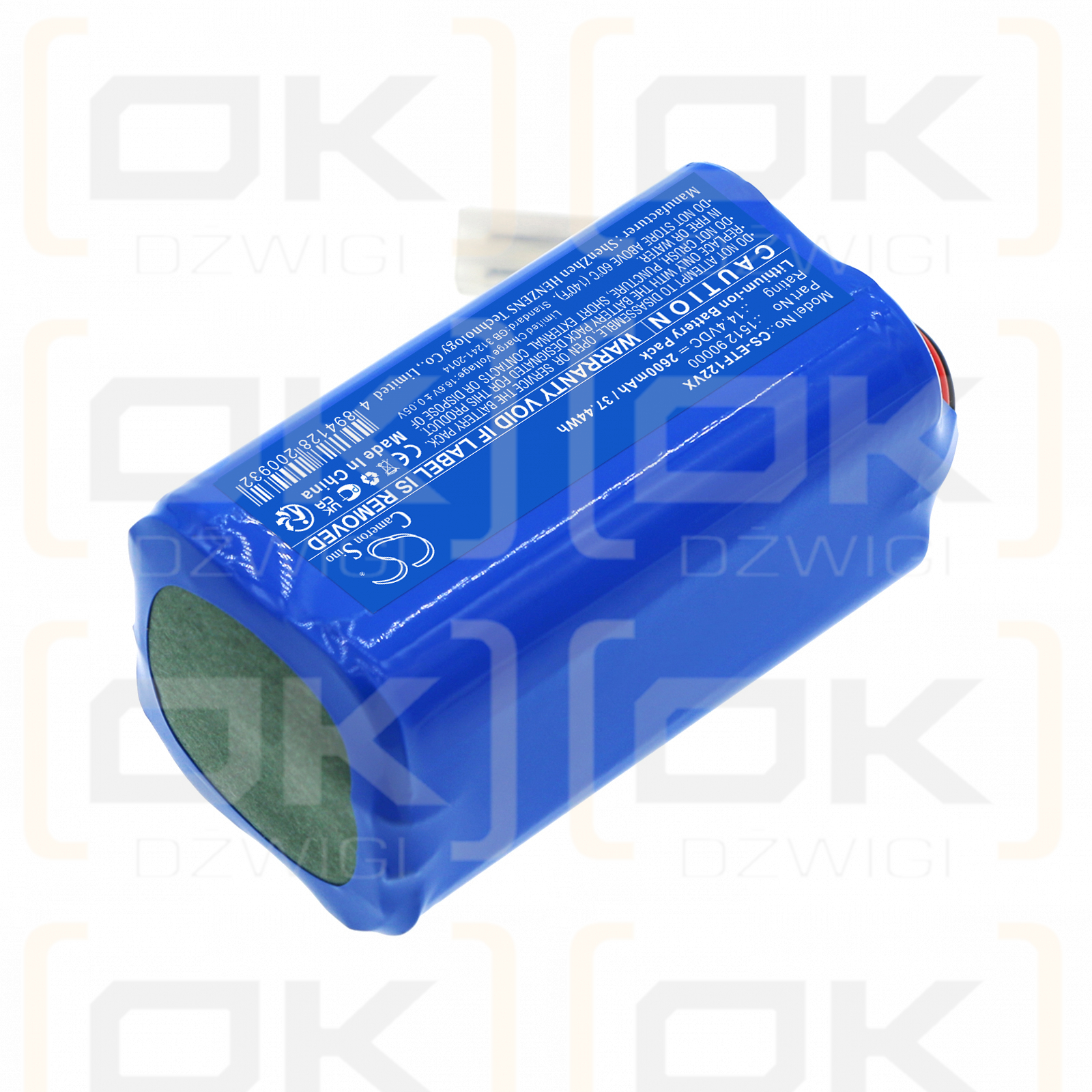 ETA 1512 90000/1512 90000 2600 mAh Li-ion 14,4 V (Cameron Sino)