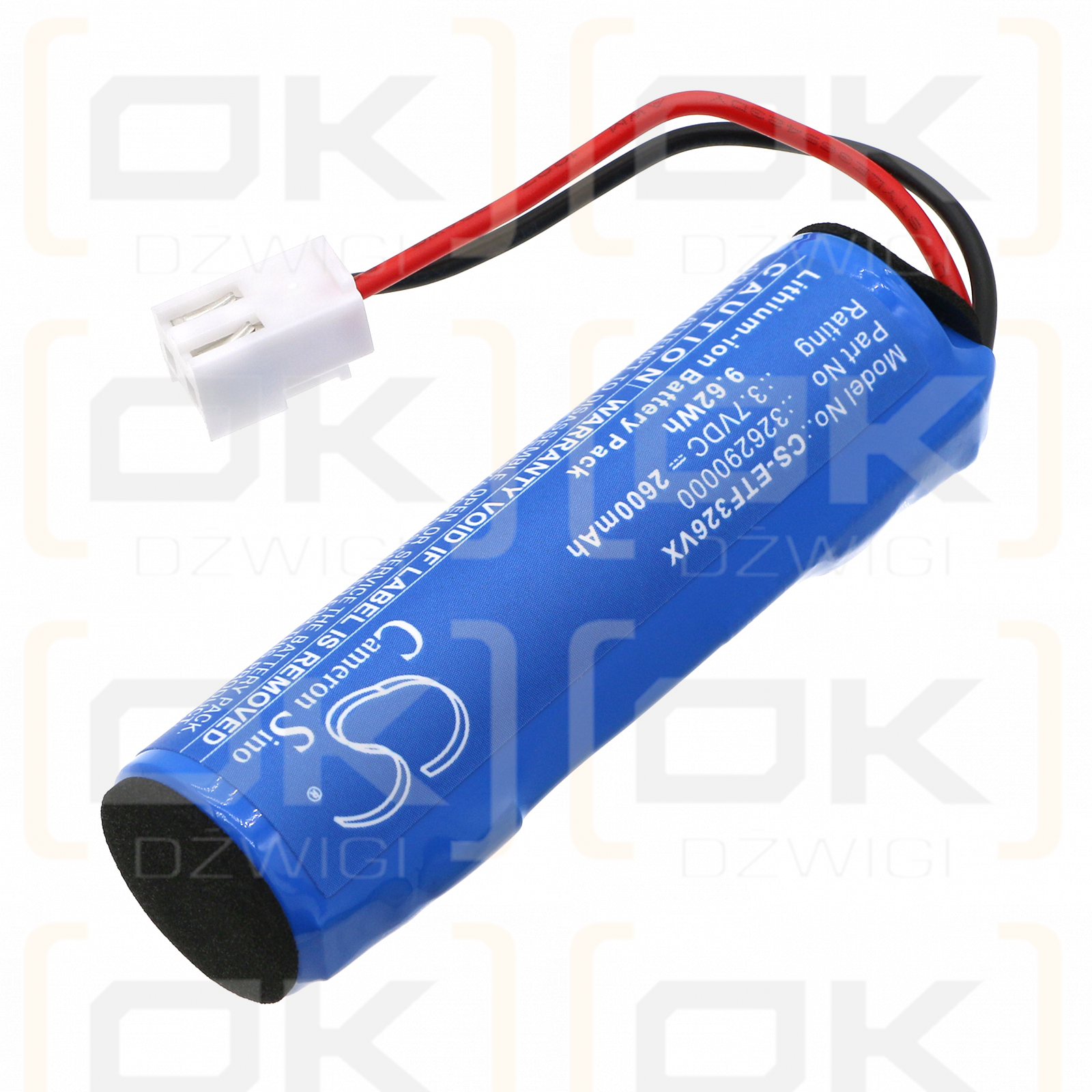 ETA 3262 Finestro / 326290000 2600 mAh Li-Ion 3,7 V (Cameron Sino)