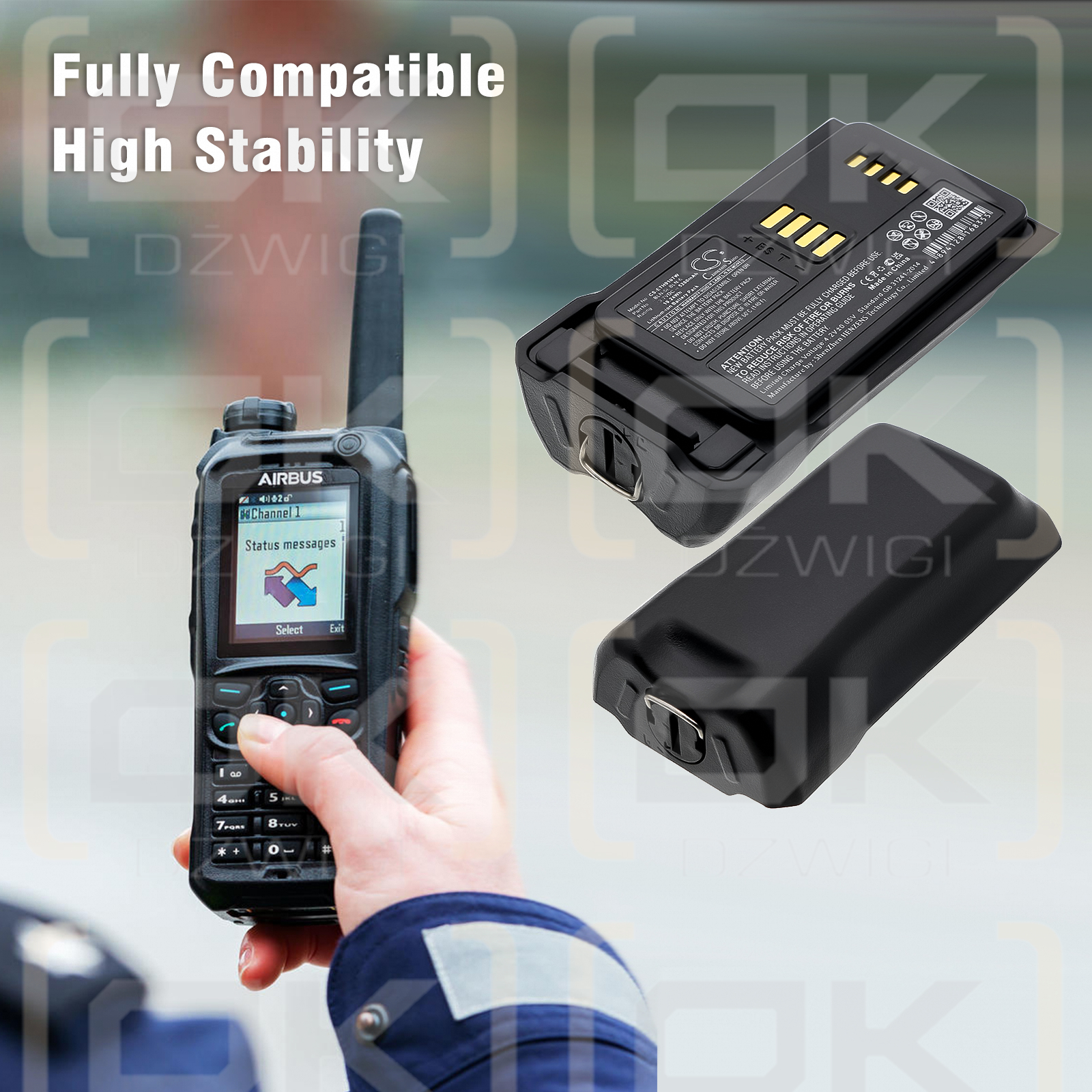 Airbus THR9 Ex / BLN-5i 5700mAh Li-ion 3.7V (Cameron Sino)