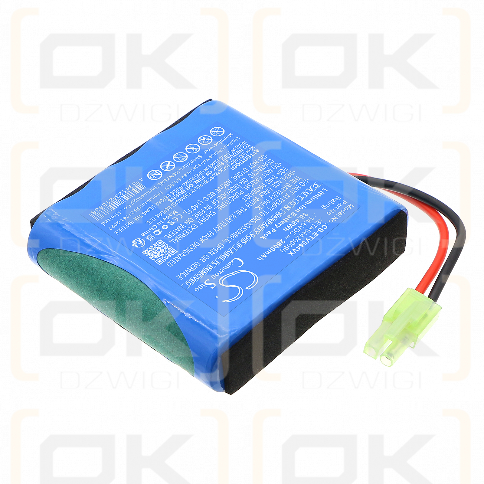 ETA 5442 Verto / ETA544200090 2600 mAh Li-Ion 14,8 V (Cameron Sino)