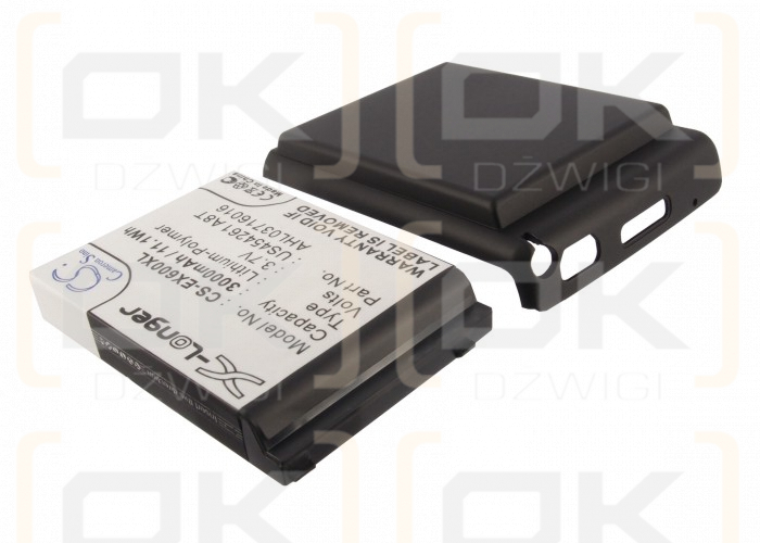 Batería de repuesto para E-TEN glofiish X650 / 49004440_X500 3000mAh Li-Polymer 3.7V (Cameron Sino)
