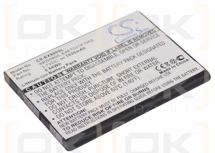 Acer Tempo DX900 / 49005800 1530mAh Li-ion 3.7V (Cameron Sino)