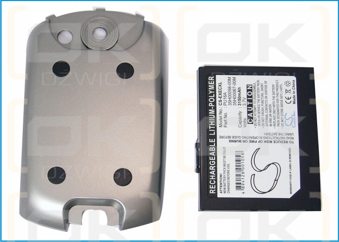 Batería T-Mobile MDA Pro / PU16A de polímero de litio de 3150 mAh y 3,7 V (Cameron Sino)