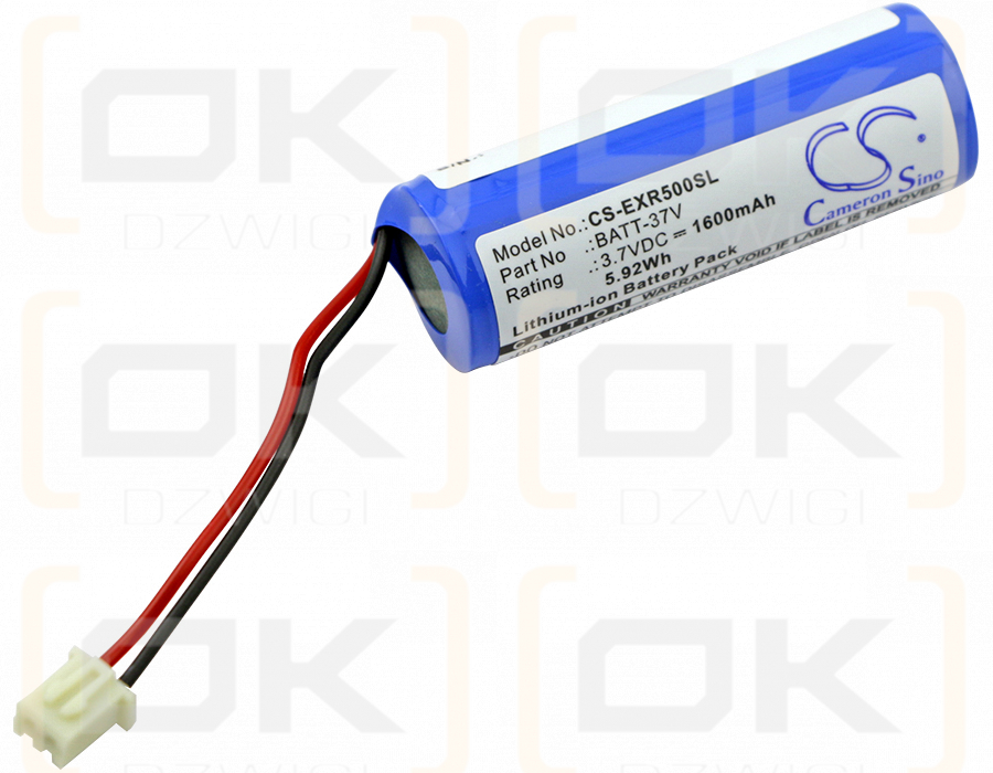 Extech VIR 50 / BATT-37V 1600mAh Li-ion 3.7V (Cameron Sino)