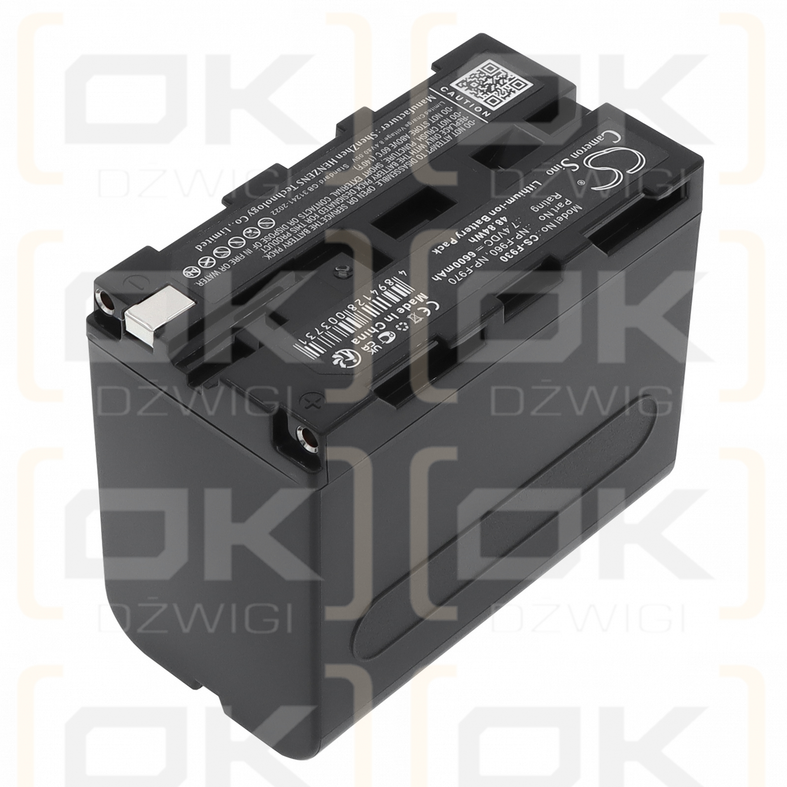 Sony HVR-M10N (видеомагнитофон) / NP-F960 6600 мАч литий-ионный аккумулятор 7,4 В (Cameron Sino)