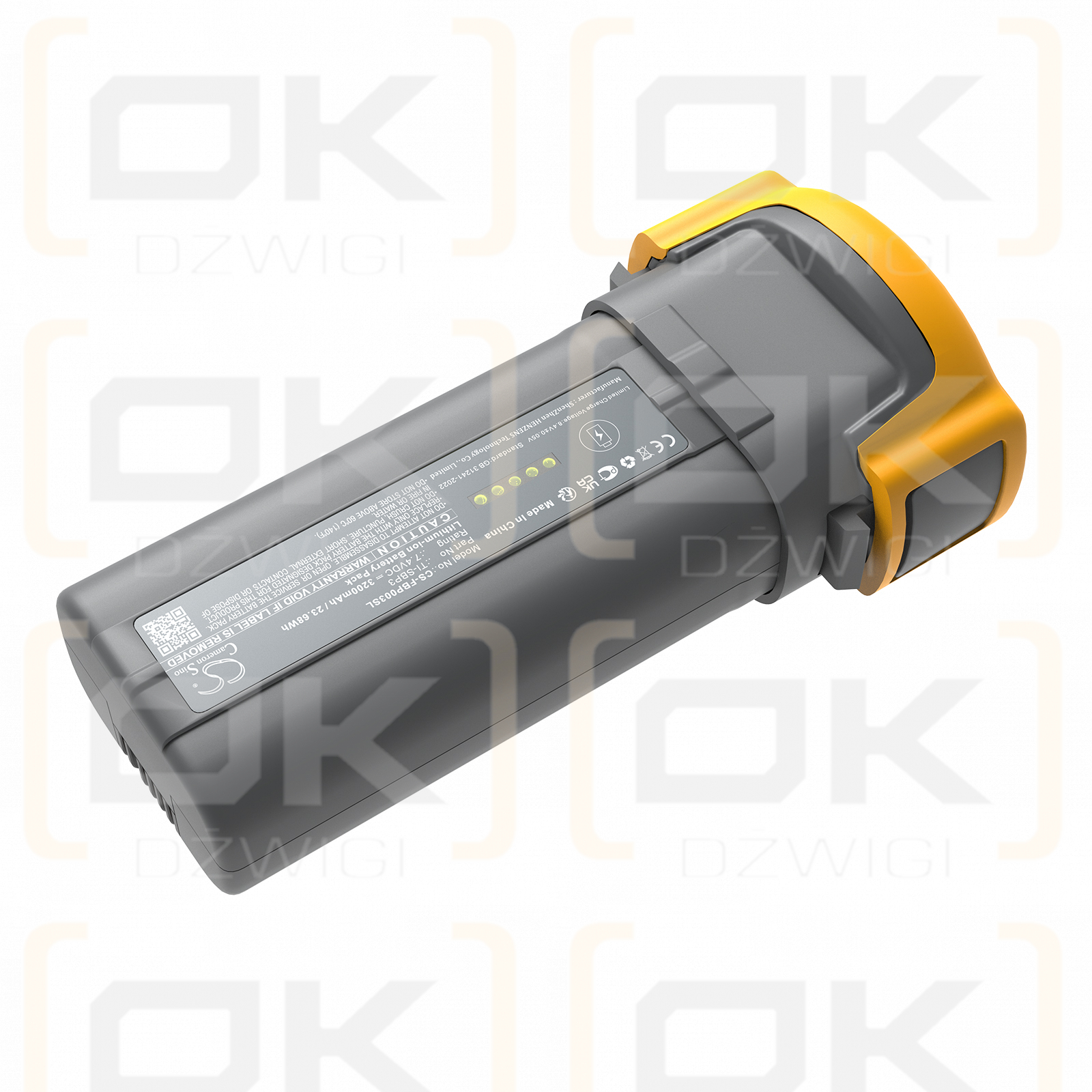 Fluke Ti27 Infrarotkameras / TI-SBP3 3200 mAh Li-Ion 7,4 V (Cameron Sino)