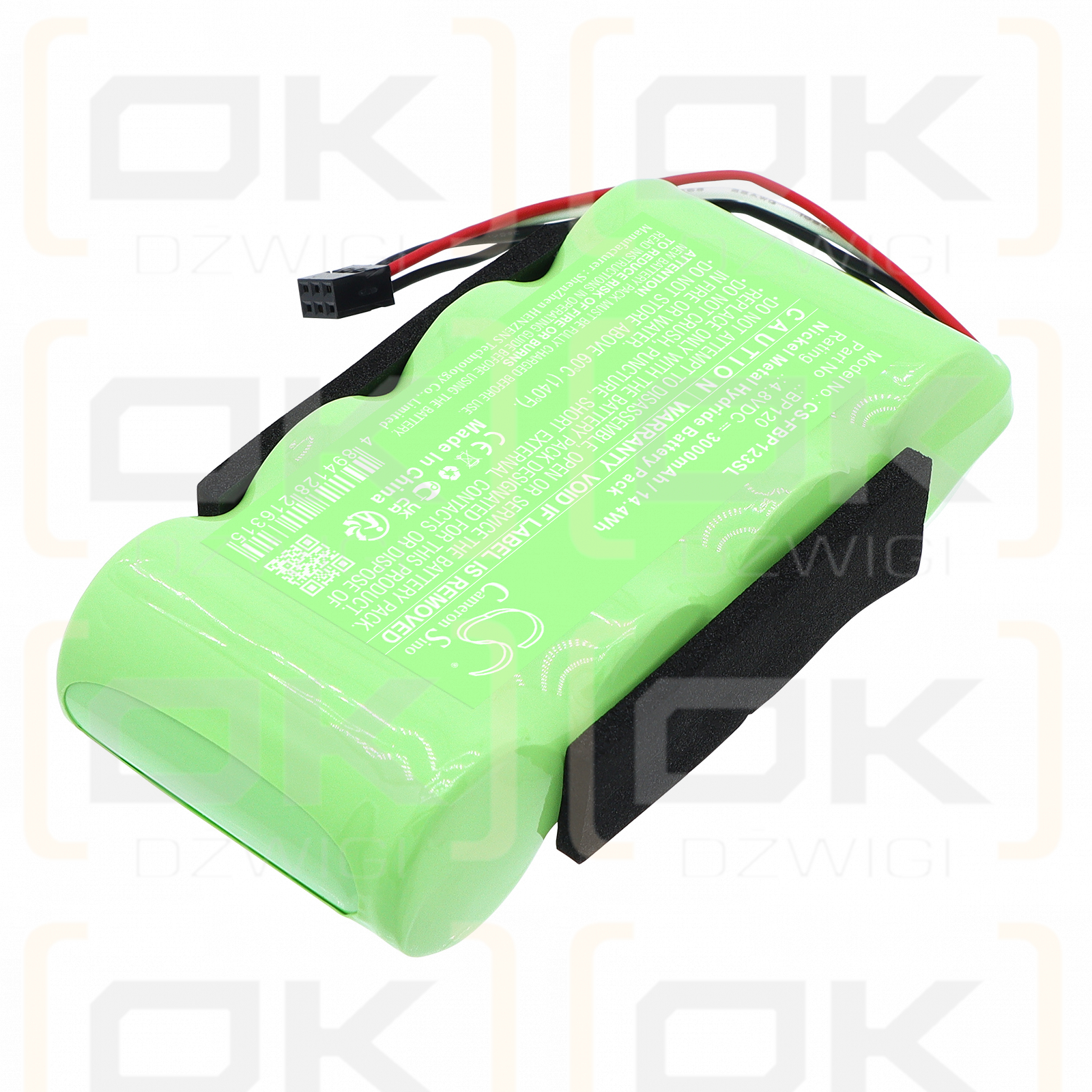 Fluke Scopemeter 120 (Firmware 2.01 oder höher) / BP120 3000 mAh Ni-MH 4,8 V (Cameron Sino)