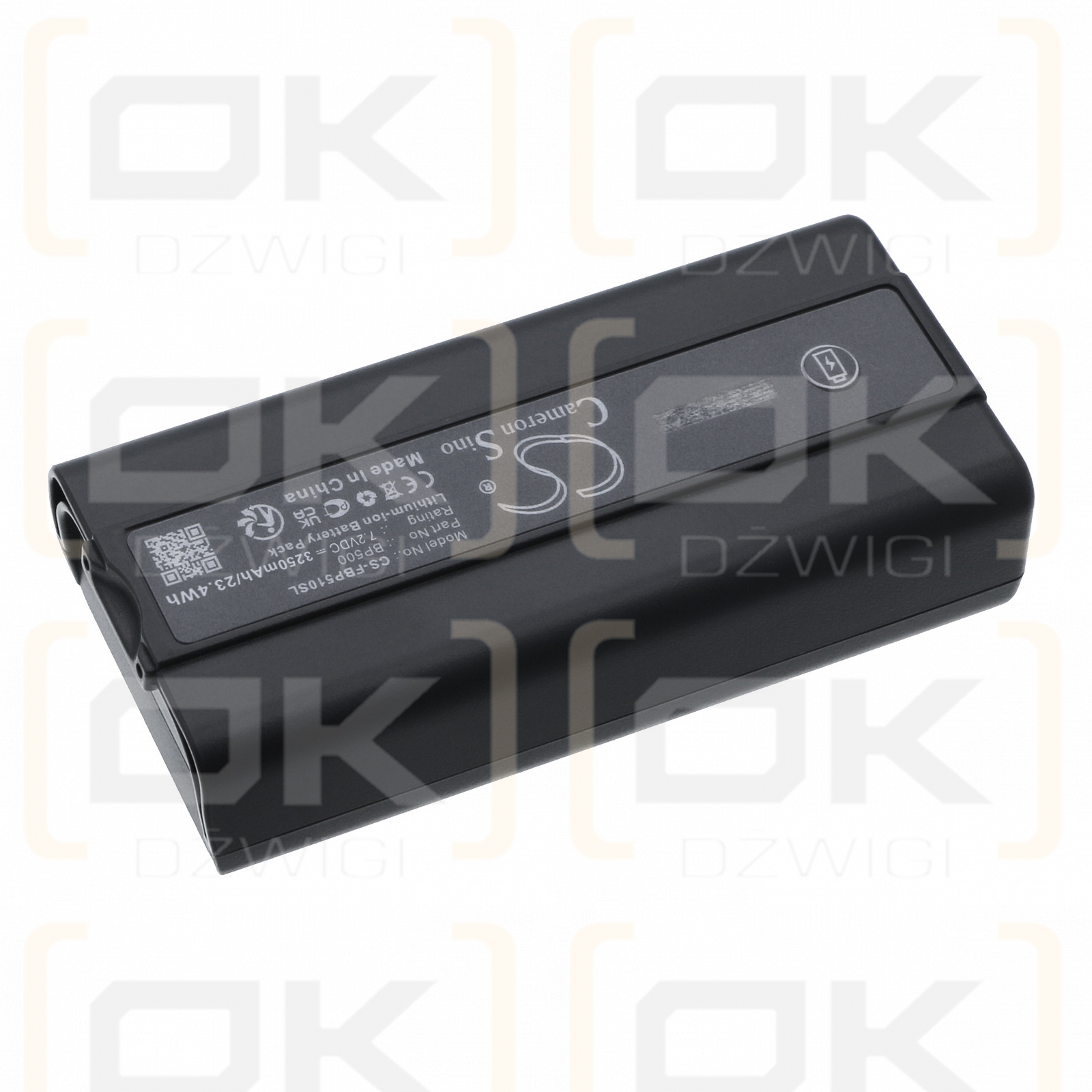 Fluke BT521/WWG / 4542300 3250 mAh Li-ion 7,2 V (Cameron Sino)